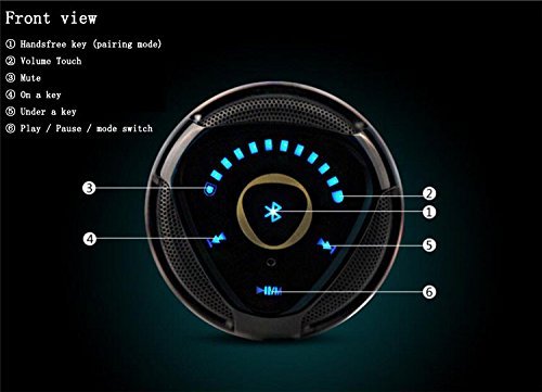 Original Morul H1,Subwoofer Speakers Portable Wireless Bluetooth Mini Speaker