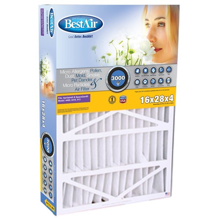 BestAir SG413-BOX-13R Aprilaire 413 Media Filter, 16 by 28"