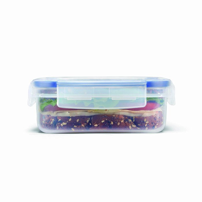 BUILT NY Bento Salad Bowl with Neoprene Sleeve, Purple Paisley N5