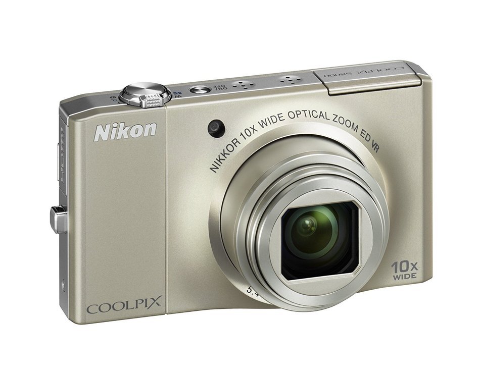 Nikon Coolpix S8000 14 MP Digital Camera with 10x Optical Vibration Reduction (VR) Zoom and 3.0-Inch LCD (Silver) N2