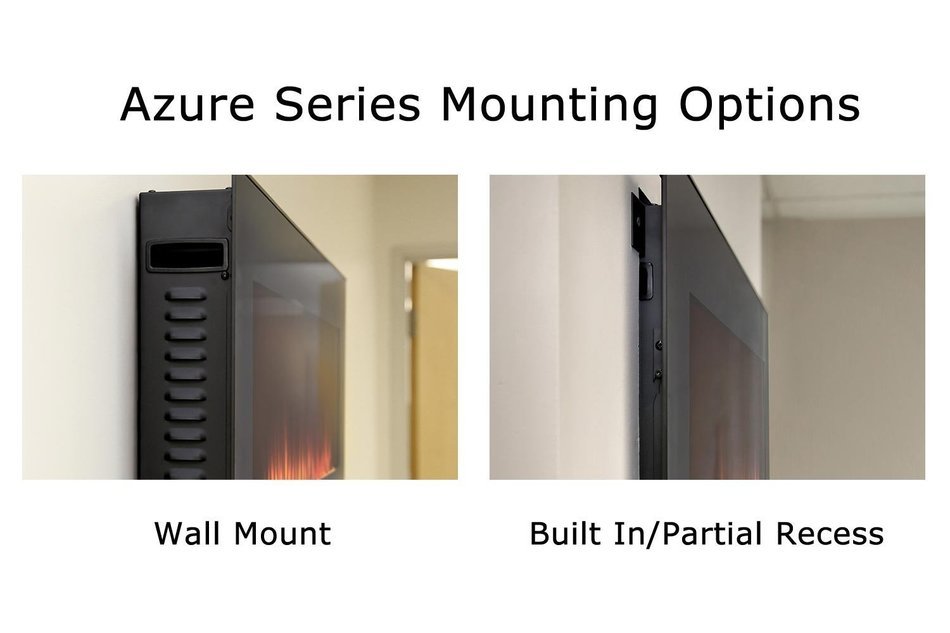 Napoleon EFL42S Azure Series Wall Mount/Built-In Electric Fireplace, 42 Inch N4