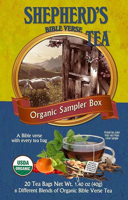 Organic Bible Verse Tea: Sampler Box