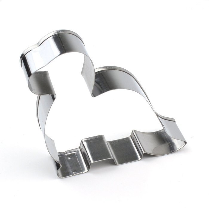 CXFashion Stainless Steel Animal Dog Cookies Cutter for Kids, Fondant Mold, Mousse Cake Mold Birthday Cake Decoration... N6