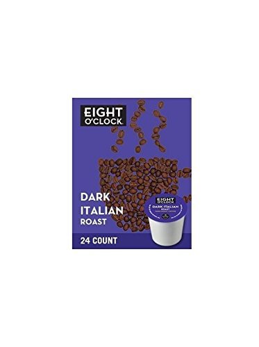 Eight O'Clock Coffee Dark Italian Roast K-Cups - 120 Count Box