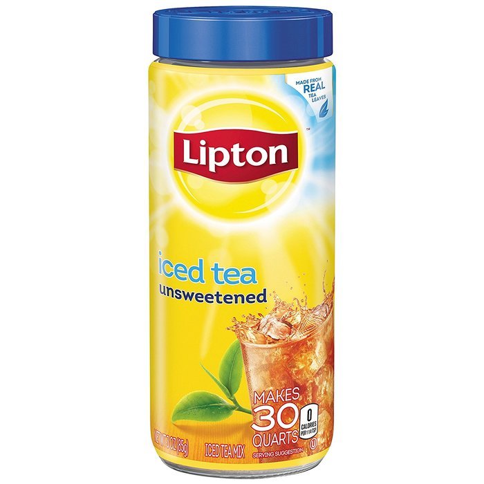 Lipton Iced Tea Mix, Diet Decaffeinated Lemon 10 qt (Pack of 4) N29
