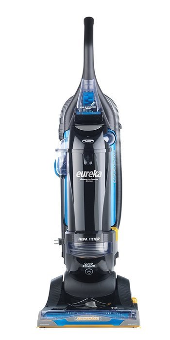 Eureka MyVac ASM1156A All Floors Rewind Allergy w/ Airspeed Technology N4