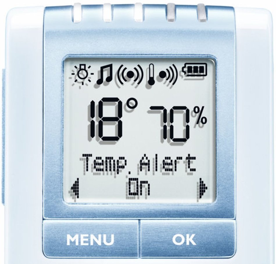Philips AVENT Baby Monitor with Temperature and Humidity Sensors and New Eco Mode (Discontinued by Manufacturer)