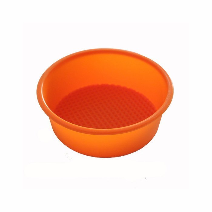 X-Haibei Flexible 5" MINI Round Cake Bread Mold Baking Pan Silicone Sandwiches Hamburgers Maker N3