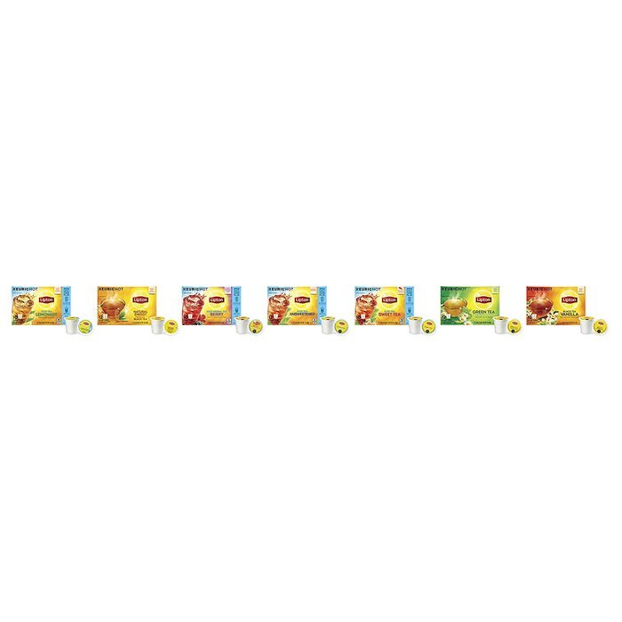 Lipton Black Tea Chai K Cups, 10 count, (Pack of 6) N2