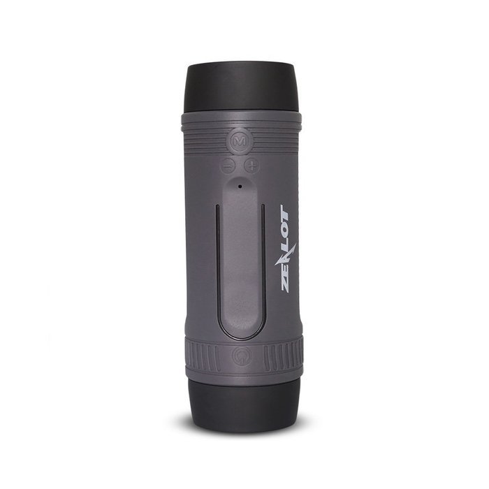ZEALOT S1 Portable Waterproof Wireless Bluetooth Speaker - Power Bank Output, 3 Mode Flashlight, Hands Free Answering... N6