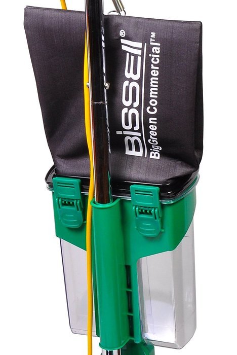 Bissell BigGreen Commercial BG101DC ProCup Comfort Grip Handle Upright Vacuum with Magnet, 870W, 12" Vacuum Width N2