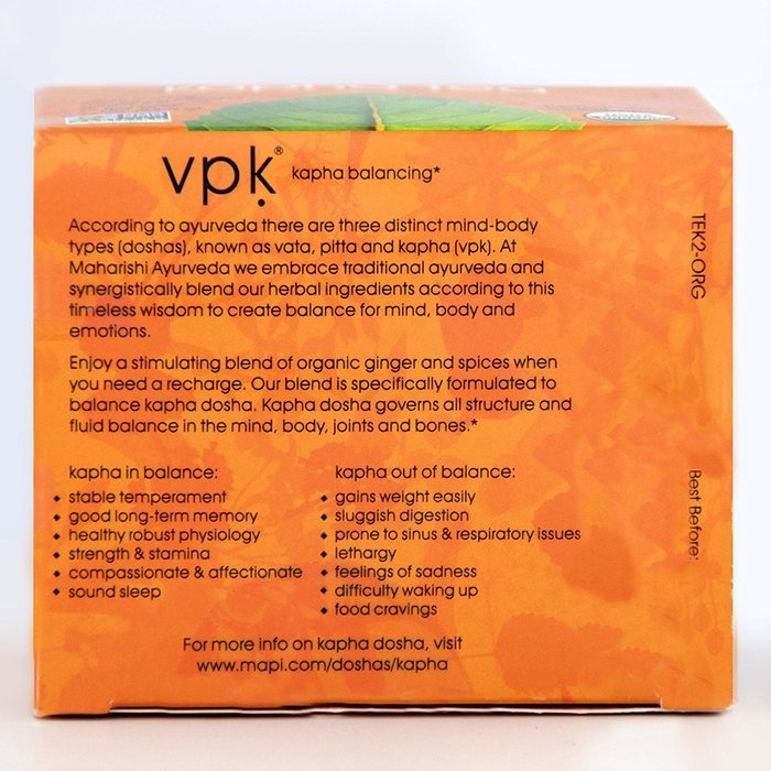 Organic Calming Vata Herbal Tea |16 Tea Bags N7
