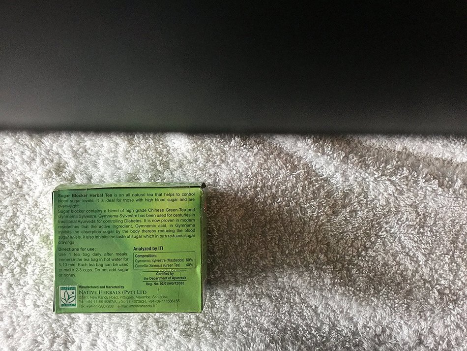 Sugar Blocker 12 Teabags 30g N4