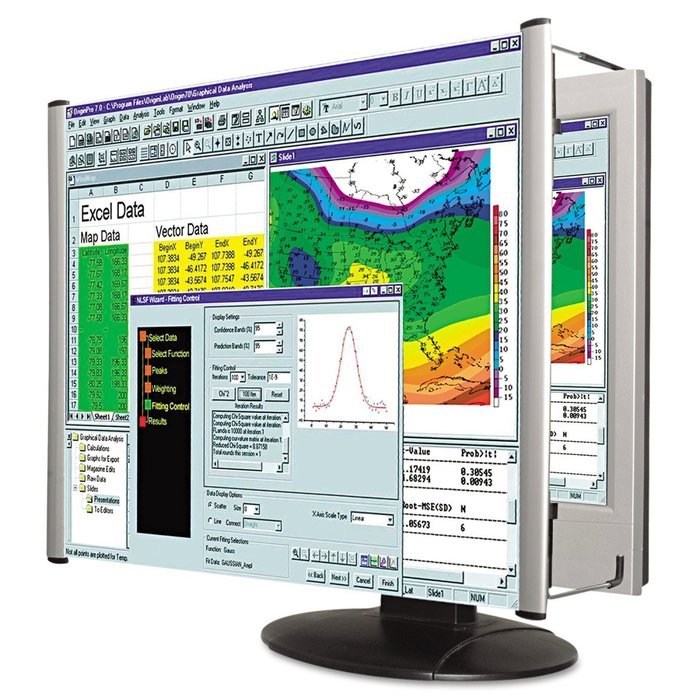 Kantek LCD Monitor Magnifier Filter, Fits 19 Inch Widescreen LCD Screen (MAG19WL) N6