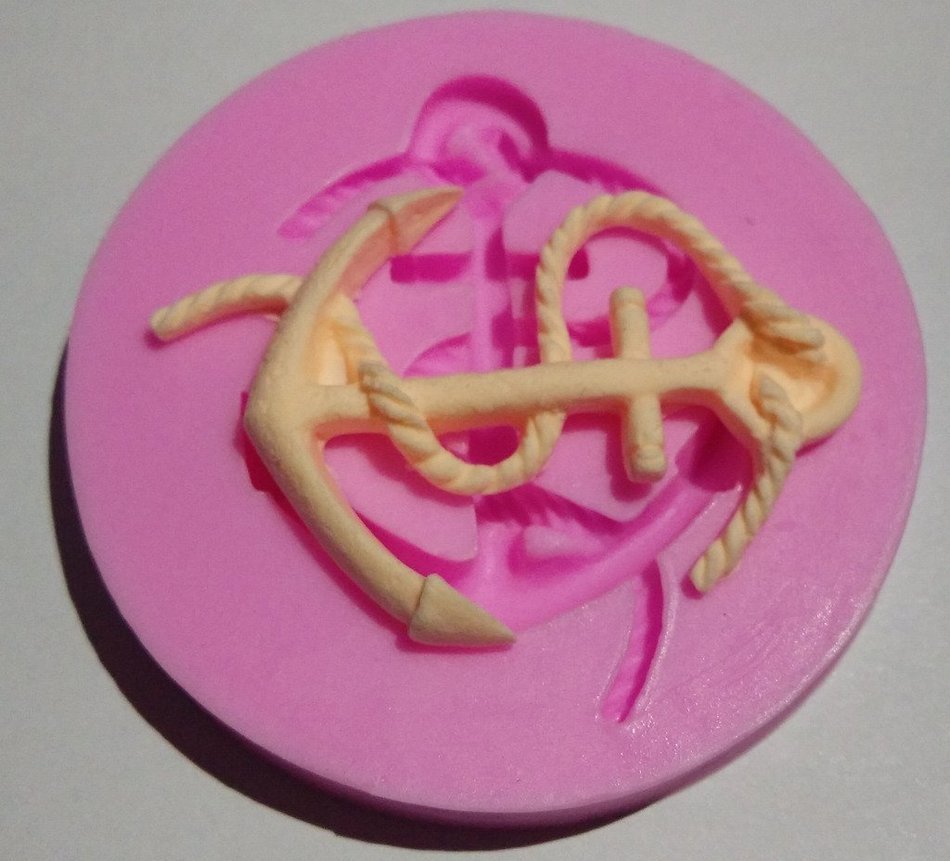 Wocuz W0706 Silicone Anchor Shape Chocolate Fondant Mold Candy Mold For wocuz-w0706-silicone-anchor-shape-chocolate-fondant-mold-candy-mold-for