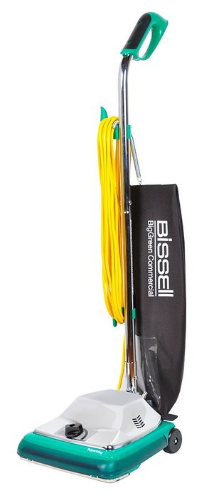 Bissell BigGreen Commercial BG101H ProBag Comfort Grip Handle Upright Vacuum with Magnet, 870W, 12" Vacuum Width N2