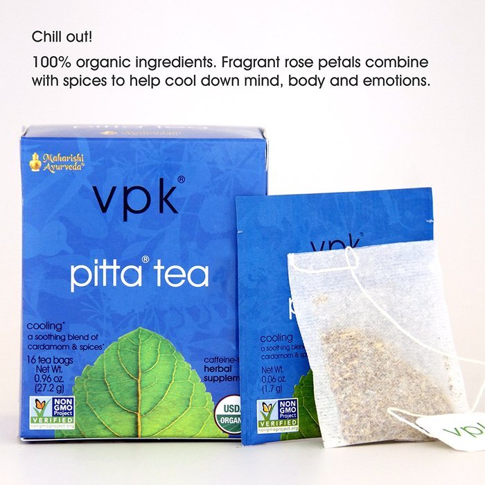 Organic Calming Vata Herbal Tea |16 Tea Bags N12