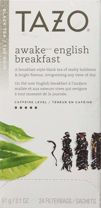 Tazo Awake English Breakfast Tea, 24 Tea Bags,2.1 Oz N2