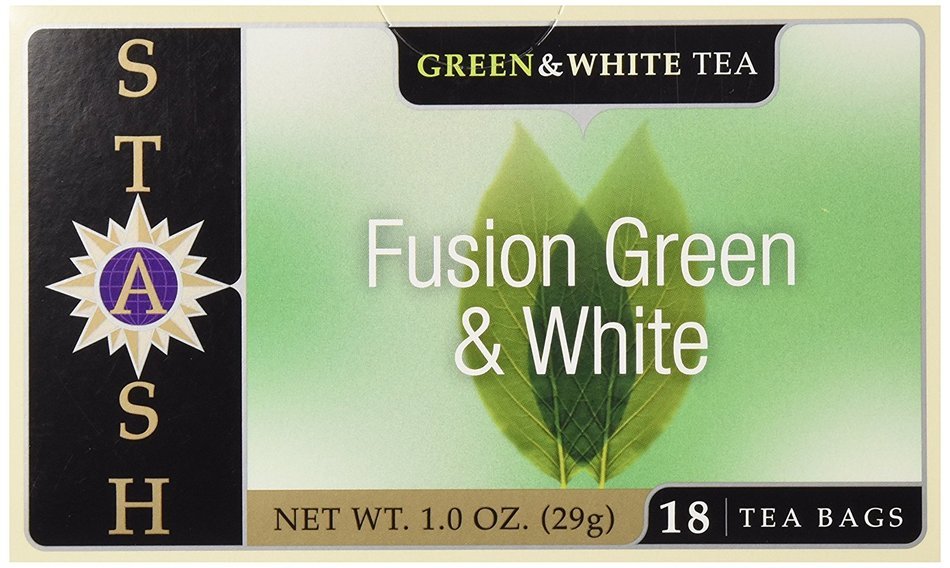 Stash, Fusion Green & White Tea, Tea Bags, 18 ct N3