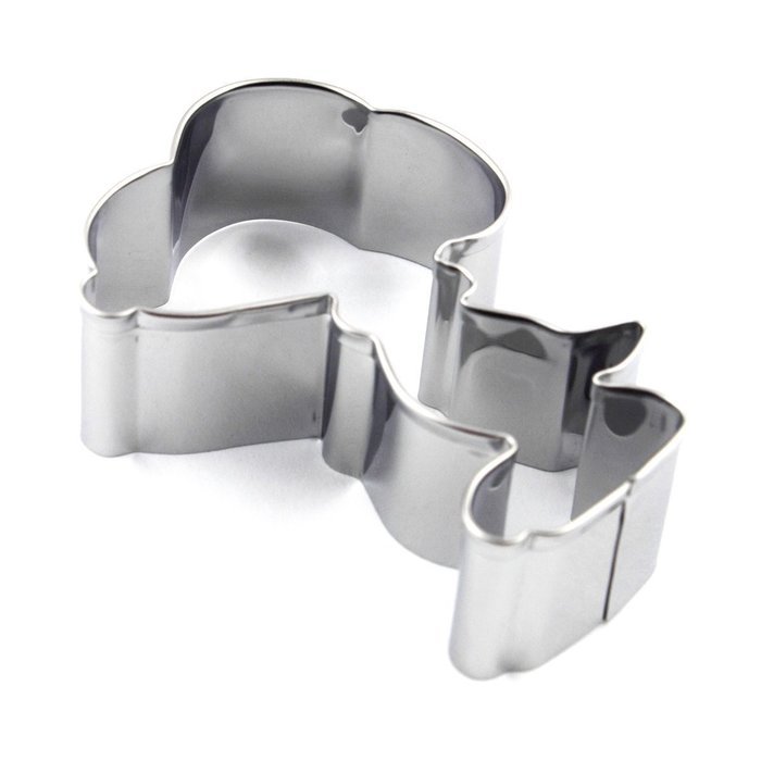 CXFashion Stainless Steel Animal Dog Cookies Cutter for Kids, Fondant Mold, Mousse Cake Mold Birthday Cake Decoration... N12