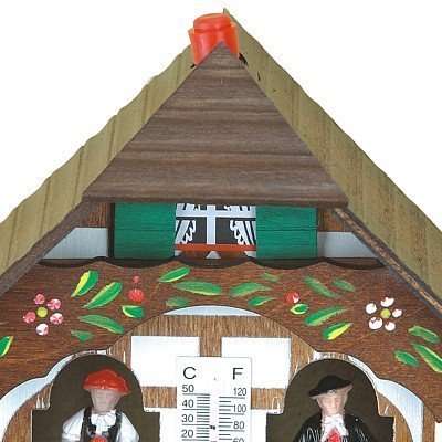 German Black Forest weather house with keyboard TU 1817 N2