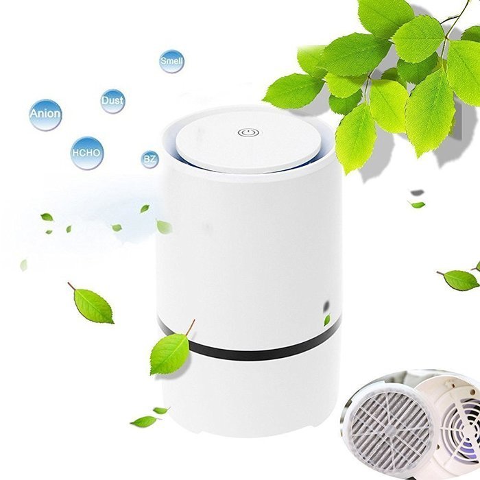 RIGOGLIOSO Desktop anion sterilization Air Purifier ，Portable Air ...