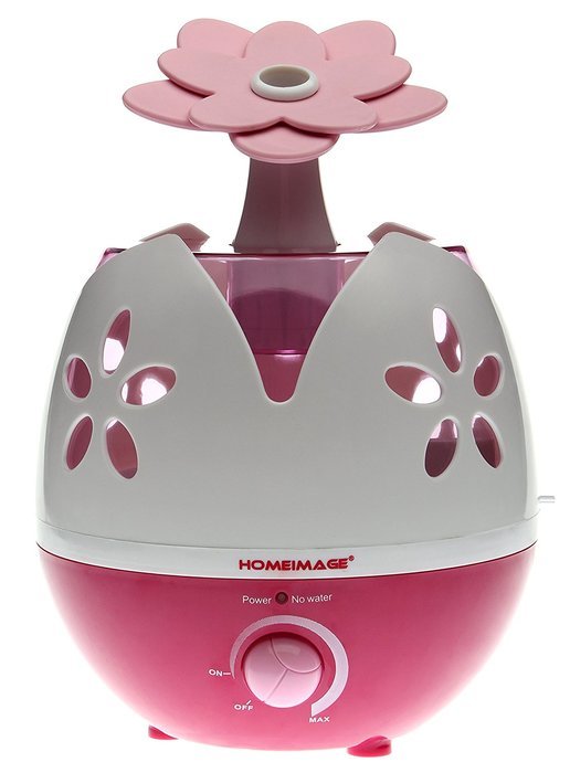 HOMEIMAGE Cartoon Flower Shape Cool Mist Humidifier - HI-HYB22 N2