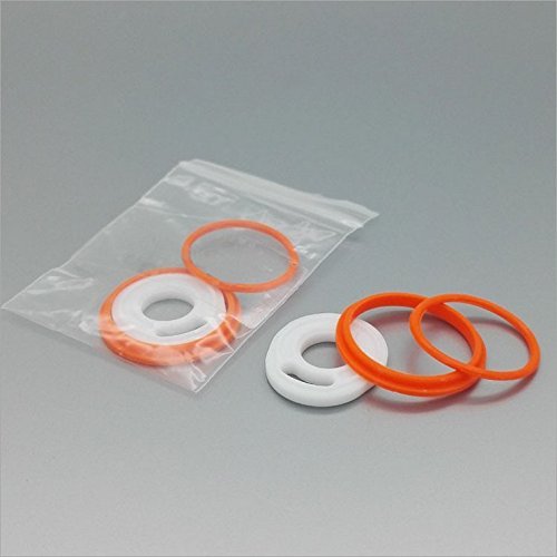 2 Set TFV8 Replacement Top Sealing and Glass o-ring for TFV8 Tank