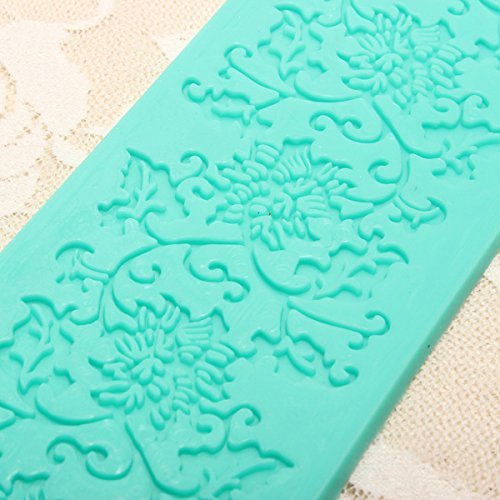 Flower Lace Cake Mold Silicone Fondant Mould N6
