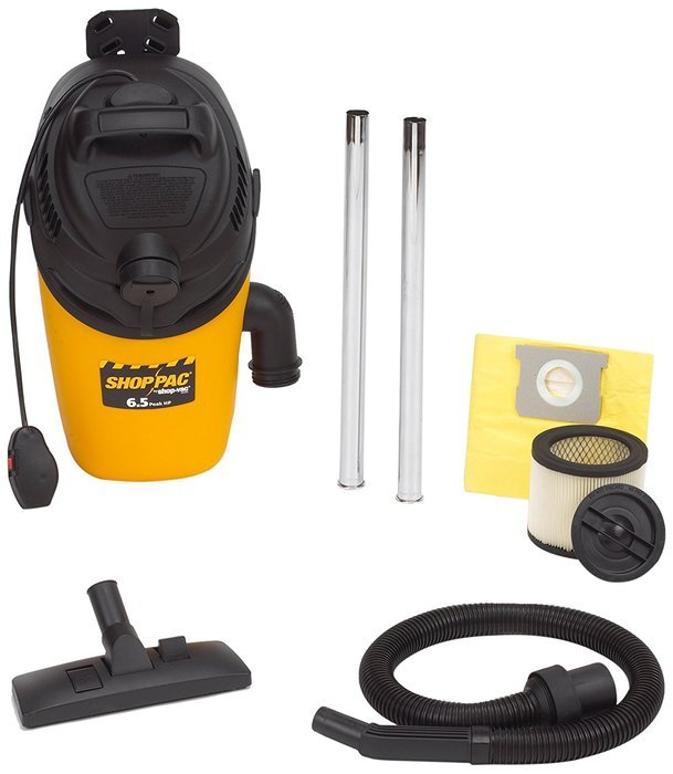 Shop-Vac 2860010 6.5-Peak HP Industrial BackPack Vacuum N3