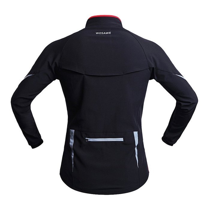 WOLFBIKE Thermal Fleece Cycling Jersey Shirt Casual Jacket Long Sleeve, Green, Size XL N27