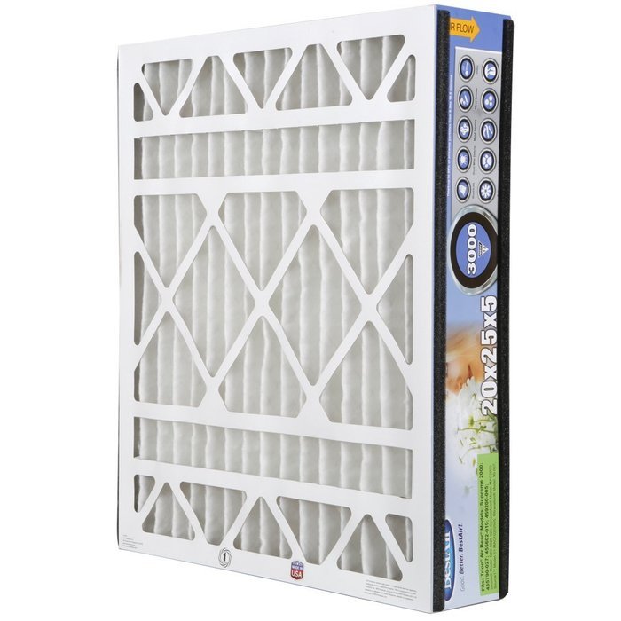 BestAir AB2025-13R Trion Air Bear Pleated Filter, 16 by 25 by 5" N5