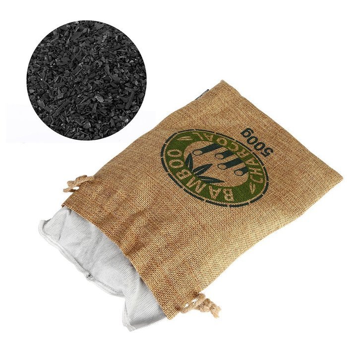 Glencreag Bamboo Activated Charcoal Bag Natural Ecofriendly Air