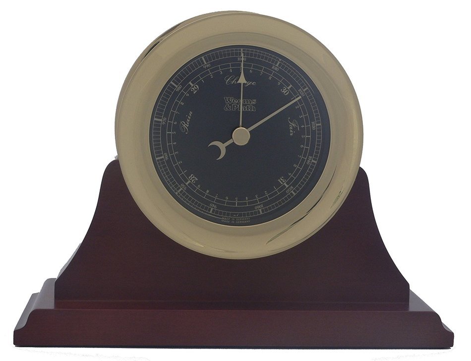 Weems & Plath Single Mahogany Base for Atlantis & Martinique