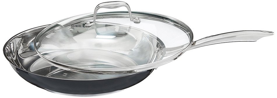 KitchenAid KCS60LCOB Stainless Steel 6.0-Quart Low Casserole with Lid Cookware - Onyx Black N29