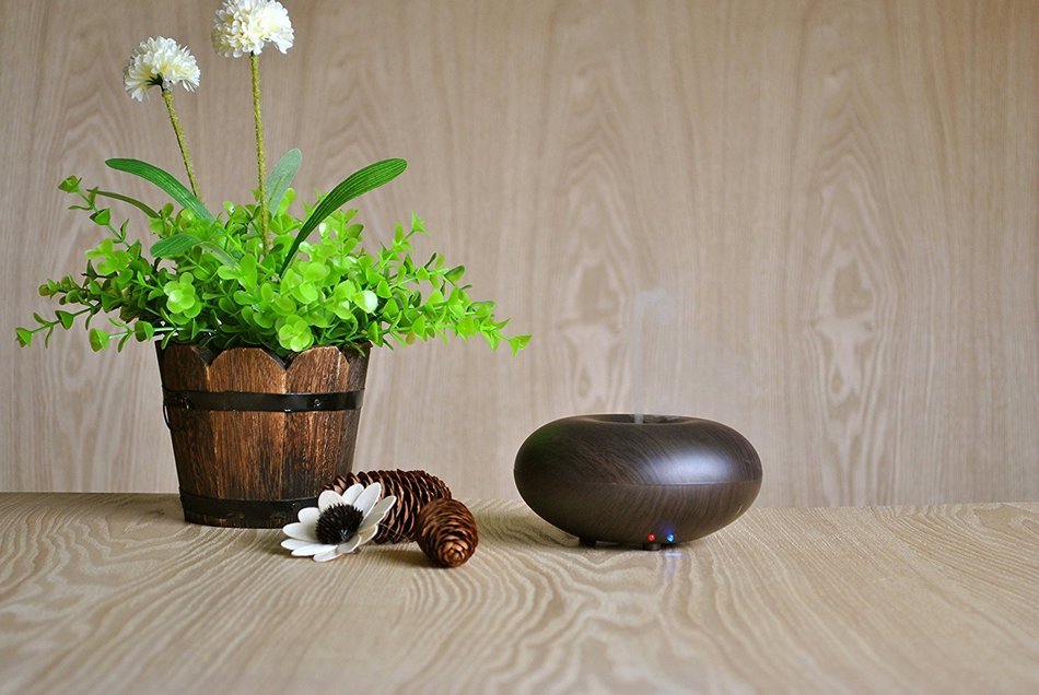 Cool Mist Humidifier, TurnRaise Essential Oil Diffuser Humidifier w/ Cool Air Ultrasonic Aromatherapy, 4 Timer... N34