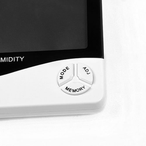 New LCD Digital Alarm Clock Thermometer Temperature Humidity Hygrometer Meter