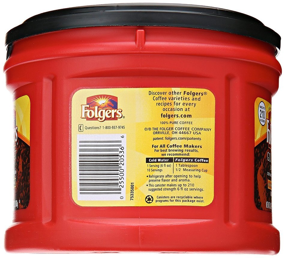 Folgers Gourmet Supreme Coffee, 24.2 Ounce
