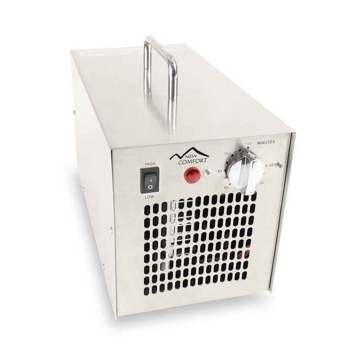 Stainless Steel Commercial Ozone Generator UV Air Purifier 7000 MG Industrialial N5