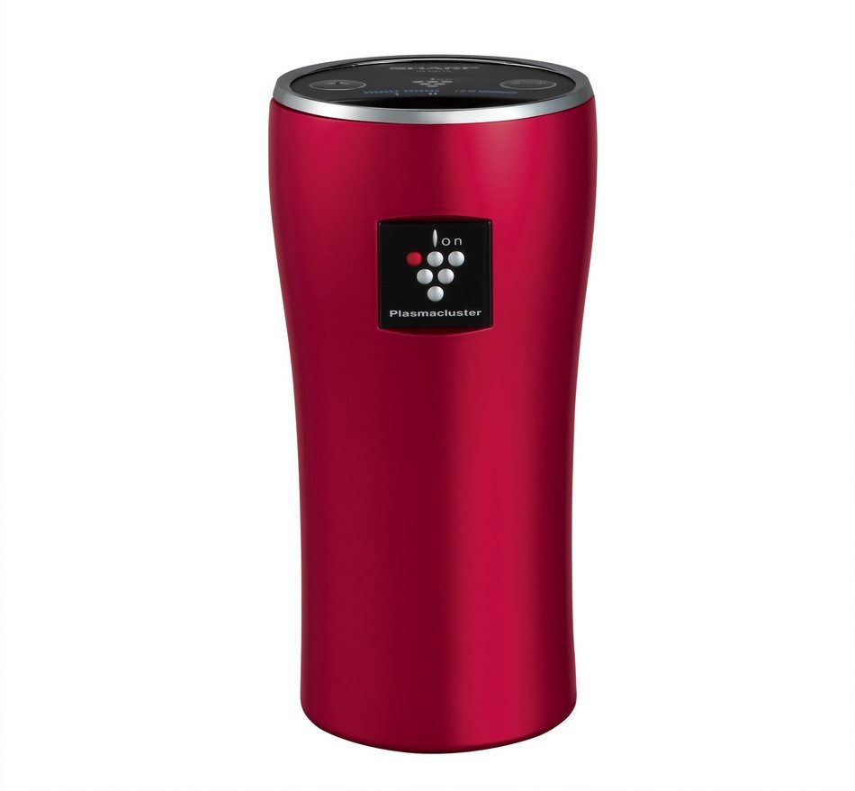 SHARP Plasmacluster Air Ionizer IG-DC15 R Red | for Car (Japanese Import)