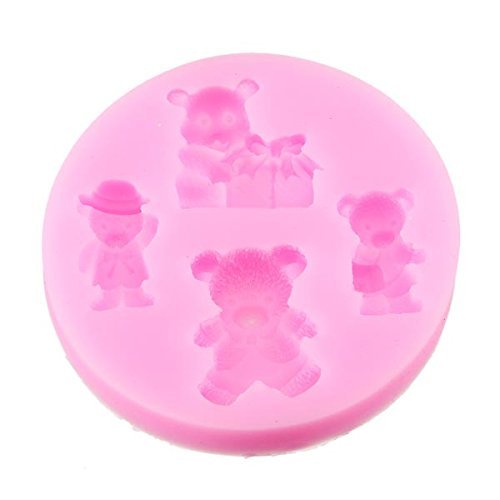 Silicone Winnie Fondant Cake Cupcake Mold DIY Chocolate Mold N3