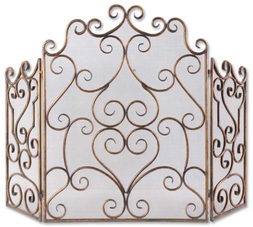 Kora Metal Fireplace Screen