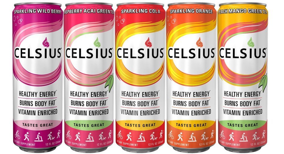 Celsius Green Tea, Peach Mango, 12 Ounce (Pack of 12) N8