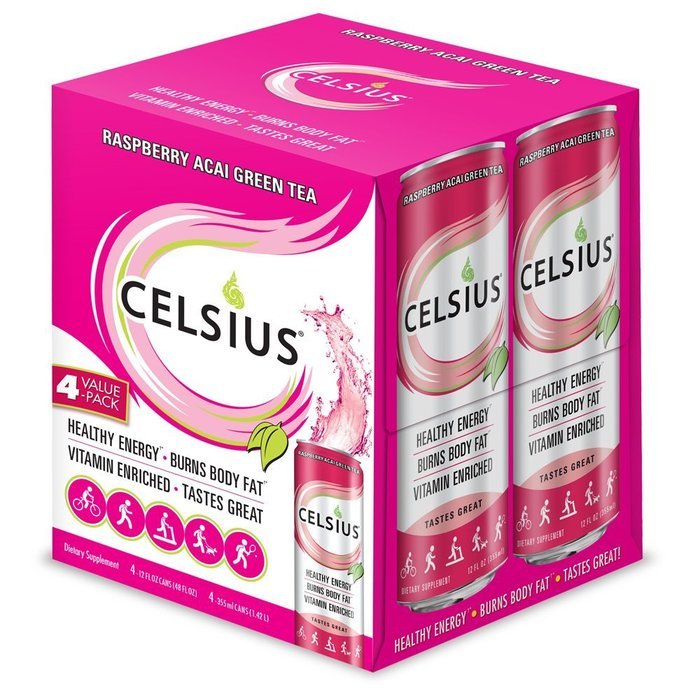 Celsius Green Tea, Peach Mango, 12 Ounce (Pack of 12) N10