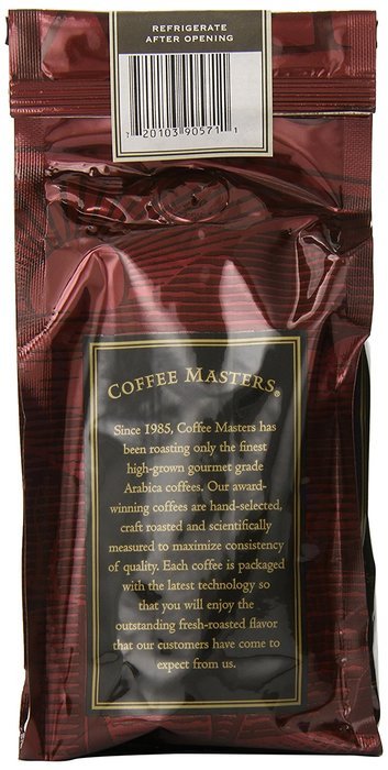 Coffee Masters Flavored Coffee, Highlander Grogg, Ground, 12-Ounce Bags (Pack of 4) N3