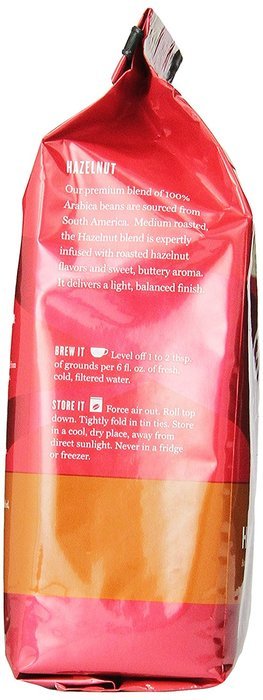 Eight O'Clock Hazelnut Ground Coffee, 11-Ounce Bags (Pack of 6)