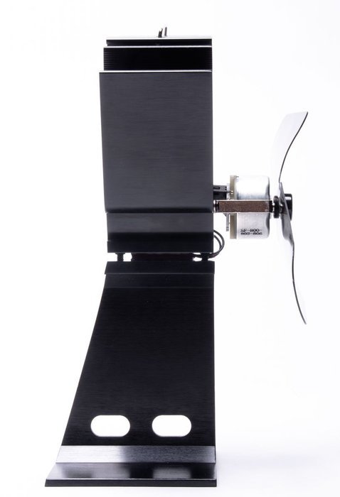 Wood Stove Fan Heat Powered Fan - Up to 150 CFM Pwr+ Eco Fan for Wood Log Coal Fire Burner Fireplace Two 2 Silent... N5