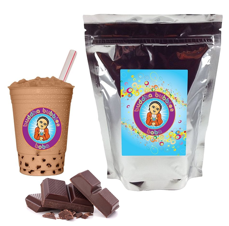 Mocha Frappuccino Boba / Bubble Tea Powder By Buddha Bubbles Boba 10 Ounces (283 Grams)
