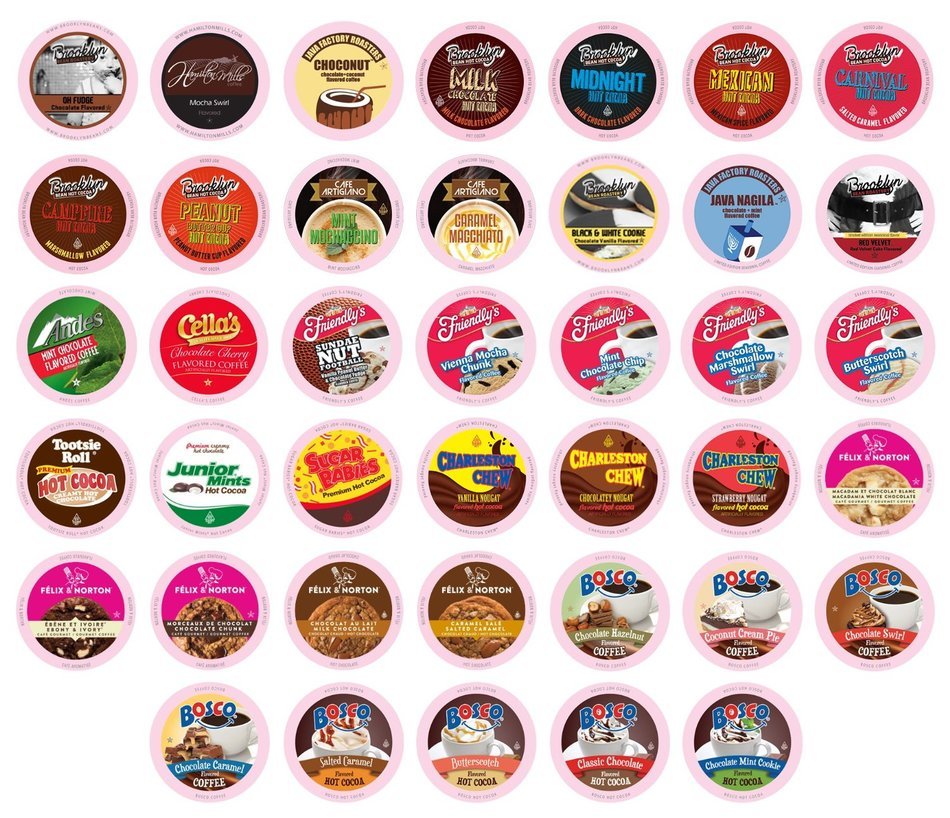 Two Rivers Bit of Everything Single-cup Sampler Pack for Keurig K-Cup Brewers, 40 Count N3