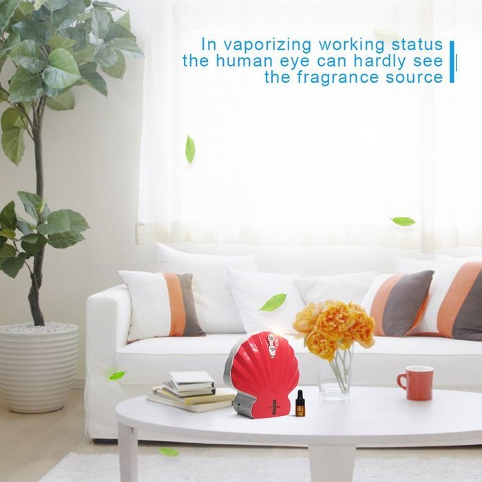Aroma Diffuser Automatic Portable Cute Ultrasonic Aroma Diffuser Humidifier for Home, Cars, Bathroom and More... N13